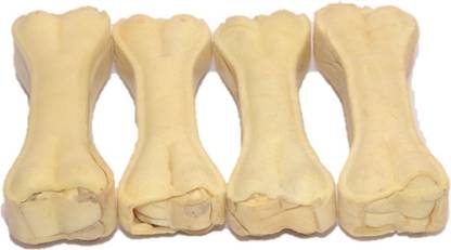 CatSy Dog Chew Bones Pressed Pet Food, Mini (4-inch) (Pack of 4) Chicken Dog Chew