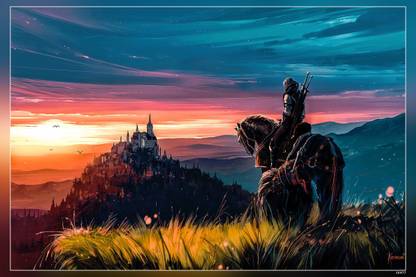 The Witcher 3: Wild Hunt (Video Game) Matte Finish Poster Paper Print