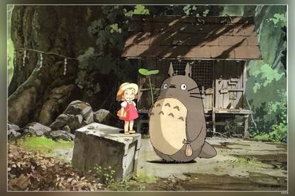 My Neighbor Totoro Studio Ghibli Anime Matte Finish Poster Paper Print