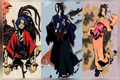 Samurai Champloo Anime Series Matte Finish Poster Paper Print