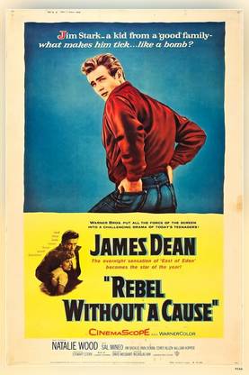 Rebel Without A Cause Nicholas Ray James Dean Movie Matte Finish Poster Paper Print