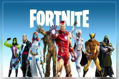 Fortnite Chapter 2 Season 4 Games Video Game Matte Finish Poster Paper Print