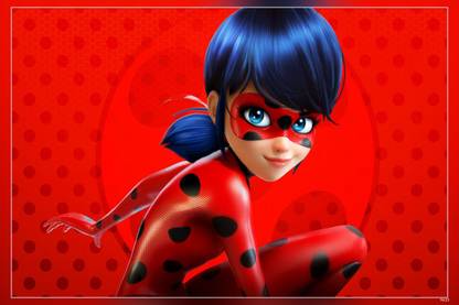 Miraculous Ladybug Ladybug Miraculous Ladybug Matte Finish Poster Paper Print