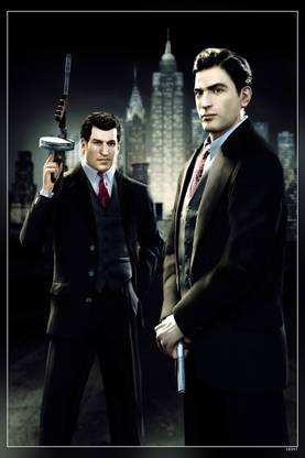 Mafia Ii Mafia Video Games Matte Finish Poster Paper Print