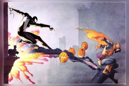 Spider Man Venom Hobgoblin Marvel Comics Movie Matte Finish Poster Paper Print