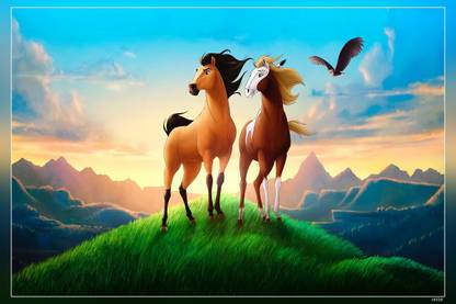 Spirit Stallion Of The Cimarron Matte Finish Poster Paper Print
