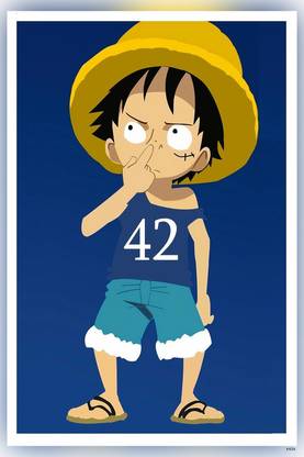 Monkey D. Luffy - One Piece Anime Series Matte Finish Poster Paper Print