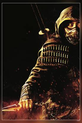 Hiroyuki Sanada As Scorpion Mortal Kombat Matte Finish Poster Paper Print