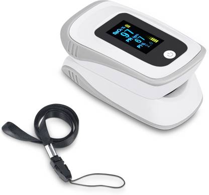 Dr. Odin Pulse Oximeter Fingertip +PI TY-01, with Pulse Sound Display Alarm Alert, Oxygen Saturation monitor and SPO2 Function (White) Pulse Oximeter Fingertip +PI TY-01 with Display Alarm Alert | SPO2 | White Pulse Oximeter