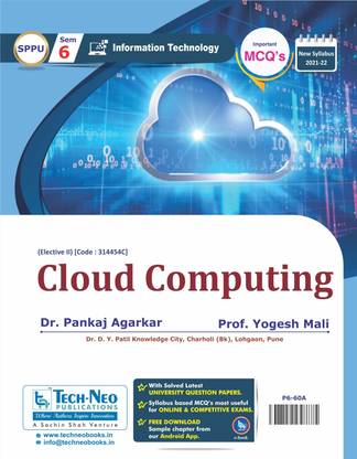 Cloud Computing For SPPU Sem 6 Information Technology Course Code : 314454 (C) Academic Year 2021-2022