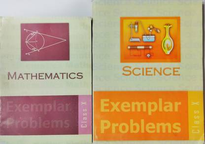 NCERT Exemplar Problems Mathematics And Science For Class 10 - Combo Of 2 Books