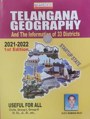 Telangana Geography And The Information Of 33 Districts(E/M)