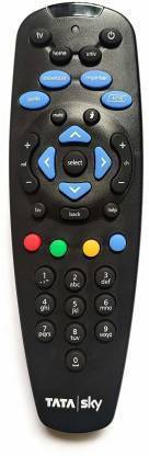 OZONE PLUS OZTTSK2 ORIGINAL UNIVERSAL TV BUTTON TATA SKY HD / NON -HD SETUP BOX REMOTE. Remote Controller