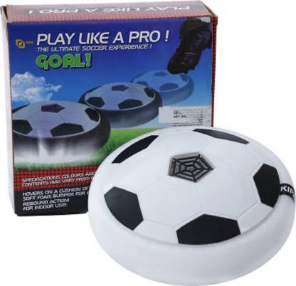 SSJMart Indoor Football Sport Toys The Ultimate Soccer Game, with Multi Lighting Feature -Magic Hover Football Toy Indoor Play Game Best Toy for Kid Water Polo Football