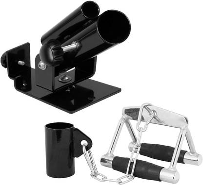 ISF Single Eyelet Landmine Attachment with Chain and V Handle Accessory Multi-training Bar