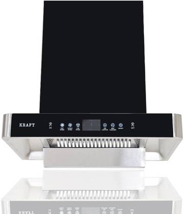 Kraft Italy MERITO TC 60 Auto Clean Wall Mounted Black 1900 CMH Chimney