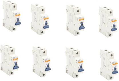 C&S B Curve MCB 6 AMP B Curve 6 AMP MCB B6 - Pack of 8 MCB