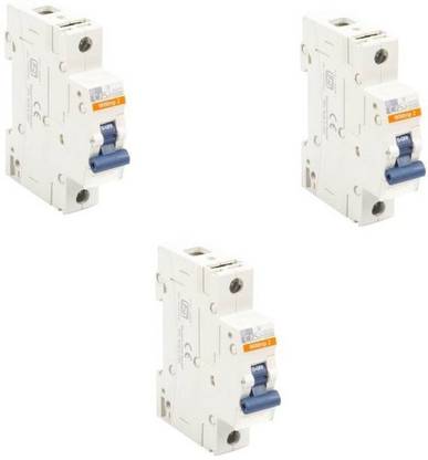 C&S B Curve(B16) MCB 16 AMP MCB B Curve(B16)- Pack of 3 MCB