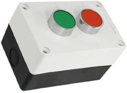 kamcon Momentary Action NO NC Contact Green Red Cap Push Button Station Motor Control Electronic Hobby Kit