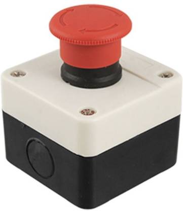 kamcon Red Sign Mushroom Emergency Stop Push Button Switch Electronic Components Electronic Hobby Kit