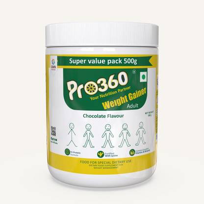 PRO360 Weight Gainer Protein Nutritional Adult Dietary Supplement for Men & Women Protein Blends