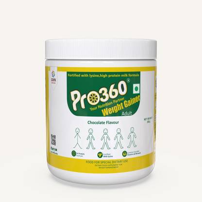 PRO360 Weight Gainer Protein Nutritional Adult Dietary Supplement for Men & Women Protein Blends