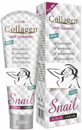 COLLAGEN Snail Body Scrub (150ML) | Exfoliating Body Scrub