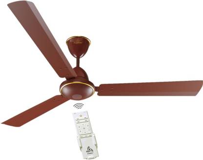 JUPITER Titan Matt Brown 1500 mm BLDC Motor with Remote 3 Blade Ceiling Fan 1500 mm 3 Blade Ceiling Fan