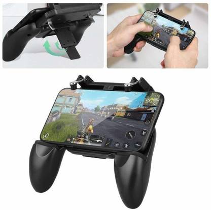 RJFuture Good Quality W10 3-in-1 Multi-Function Game Controller W10 PUGB Free Fire Joy  Gamepad
