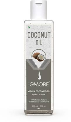 Gmore Virgin Coconut Oil - Baby Care , Baby Massage , Baby Bath , Hair & Skin Hair Oil