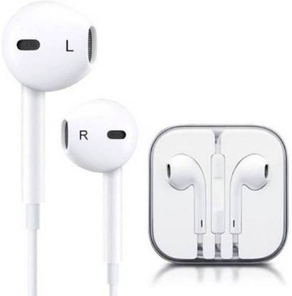 Online Patree Wired Earphone with Mic and Volume Button for Smartphones (1Pc) Wired
