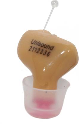 Unisound CIC 110 Hearing aid good quality hearing aid cell Invisible Mini CIC Hearing Aid Machine- for Profound Sound loss Completely In the Canal Hearing Aid