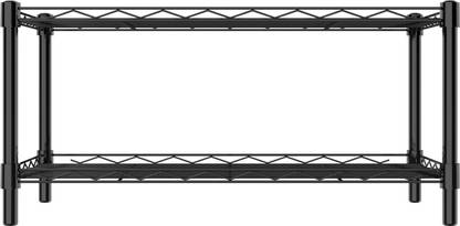 TUNEHOME Metal Open Book Shelf