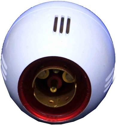 Goldmedal Medal PVC Button Holder (Standard, White)- Pack of 10 Brass Light Socket