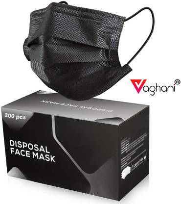 Vaghani 3 Ply Surgical CE-2022 Premium Quality 300 Pcs Surgical Mask With Melt Blown Fabric Layer