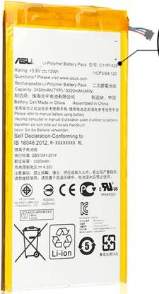 TokyoTon Mobile Battery For  Asus Z710 Zenpad C7.0 Z710C P01Z Z170MG Z710CG C11P1429