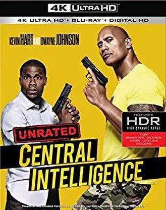 Central Intelligence 4K Blu-ray - 4K Ultra HD + Blu-ray Warner Bros. | 2016 | 1 Movie, 2 Cuts | 116 min | Unrated | Sep 27, 2016 [Blu-ray]