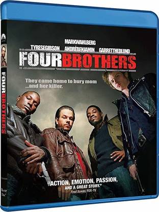 Four Brothers - Blu-ray - Director: John Singleton - Starring: Mark Wahlberg, Tyrese Gibson, André Benjamin, Garrett Hedlund, Terrence Howard, Sofía Vergara - US IMPORT - REGION A [Blu-ray]