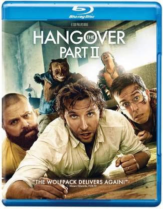 The Hangover Part II (Uncut) [Blu-ray + DVD] (2011) | Imported from USA | Region Free | 102 min | Warner Bros. | Comedy Mystery| Director: Todd Phillips | Starring: Bradley Cooper, Zach Galifianakis, Ed Helms [Blu-ray]