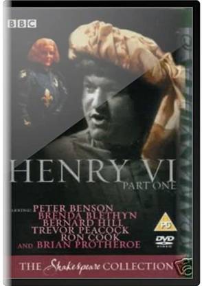Henry VI Part One - DVD - BBC Shakespeare Collection [1983] Peter Benson (Actor), Brenda Blethyn (Actor) - IMPORT [DVD]