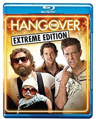 The Hangover - Extreme Edition (Uncut) [Blu-ray + CD] (2009) | Imported from USA | Warner Bros. | Region Free | 108 min | Comedy | Director: Todd Phillips | Starring: Zach Galifianakis, Bradley Cooper, Justin Bartha [Blu-ray]