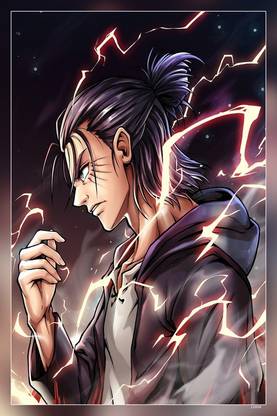Eren Yeager Titan Shifter Attack On Titan Eren Yeager S Eren Yeager Shingeki No Kyojin Matte Finish Poster Paper Print
