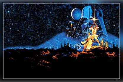 Star Wars Episode Iv A New Hope Darth Vader Matte Finish Poster Paper Print