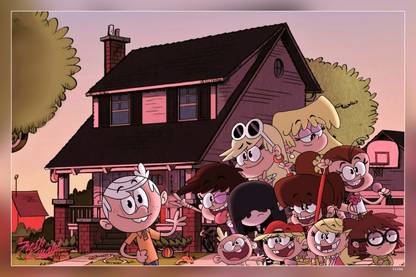 The Loud House Nickelodeon Matte Finish Poster Paper Print
