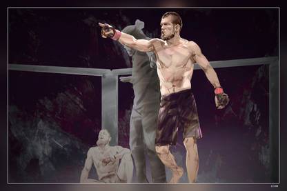 Khabib Nurmagomedov Matte Finish Poster Paper Print
