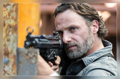 The Walking Dead Andrew Lincoln Rick Grimes Matte Finish Poster Paper Print