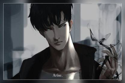 Sung Jin-Woo (Solo Leveling) Anime Matte Finish Poster Paper Print