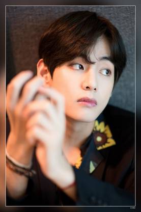 V Kim Taehyung Bts K-Pop Music Boy Band Matte Finish Poster Paper Print