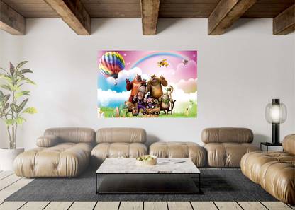 Cartoon Wall Poster Self Adhesive 3D Poster