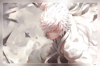 Anime Gintama Gintoki Sakata Matte Finish Poster Paper Print